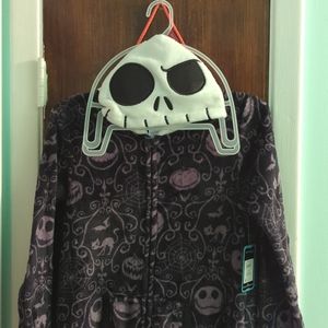 Disney Nightmare Before Christmas Onesie Union Jack Pajamas